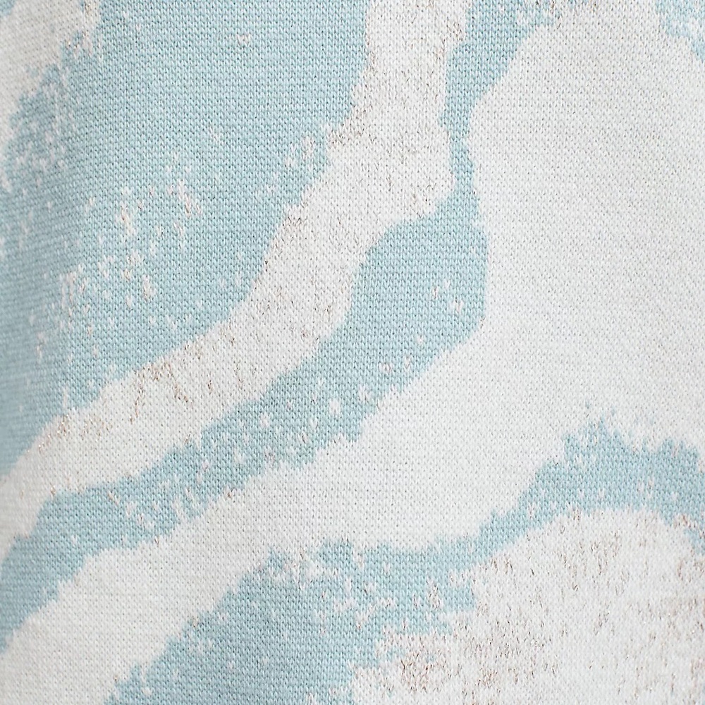 Anthropologie Sleeping On Snow Sky Blue Sweater - Picture 8 of 8